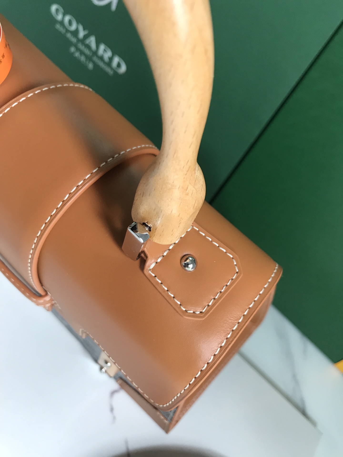 Goyard Saigon Structuré Mini Bag Brown Women's Crossbody Bag