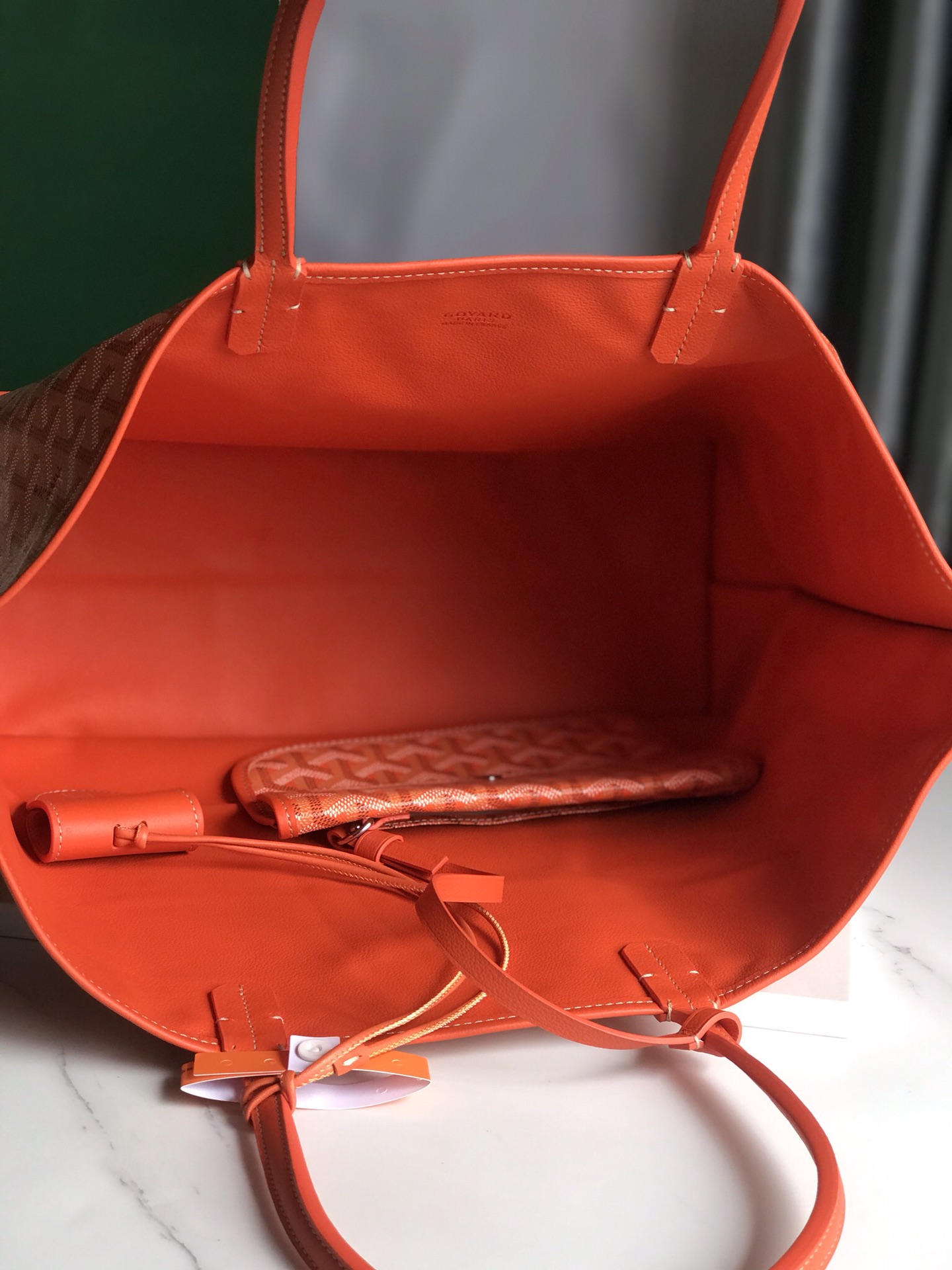 GOYARD Goyardine Saint Louis PM Orange 1368463 |
