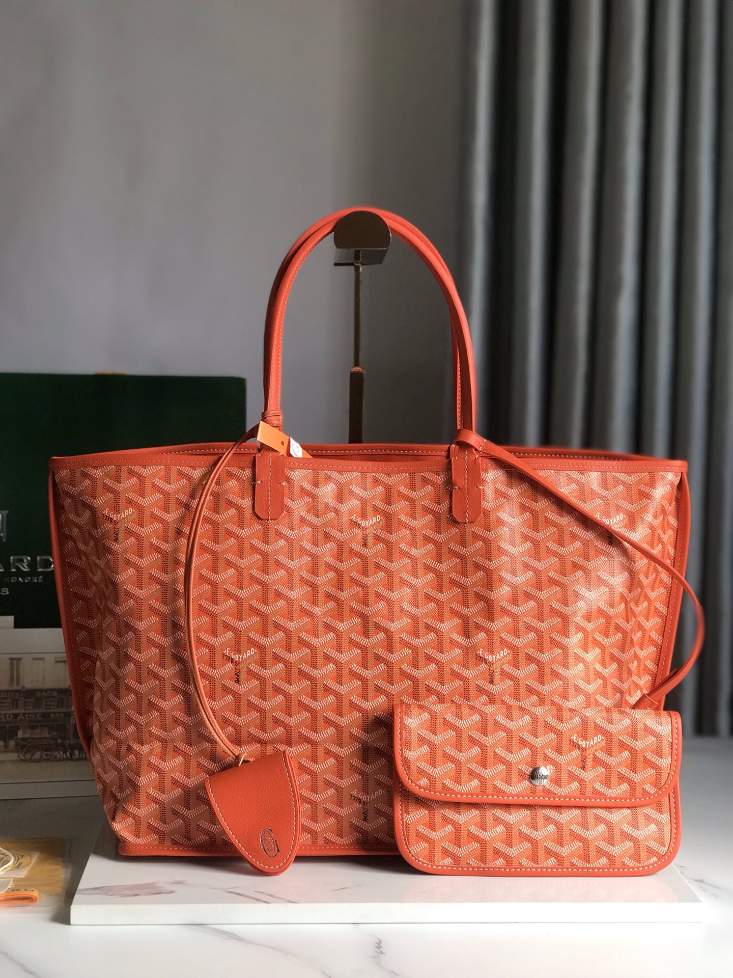 GOYARD Goyardine Saint Louis PM Orange 1368463 |