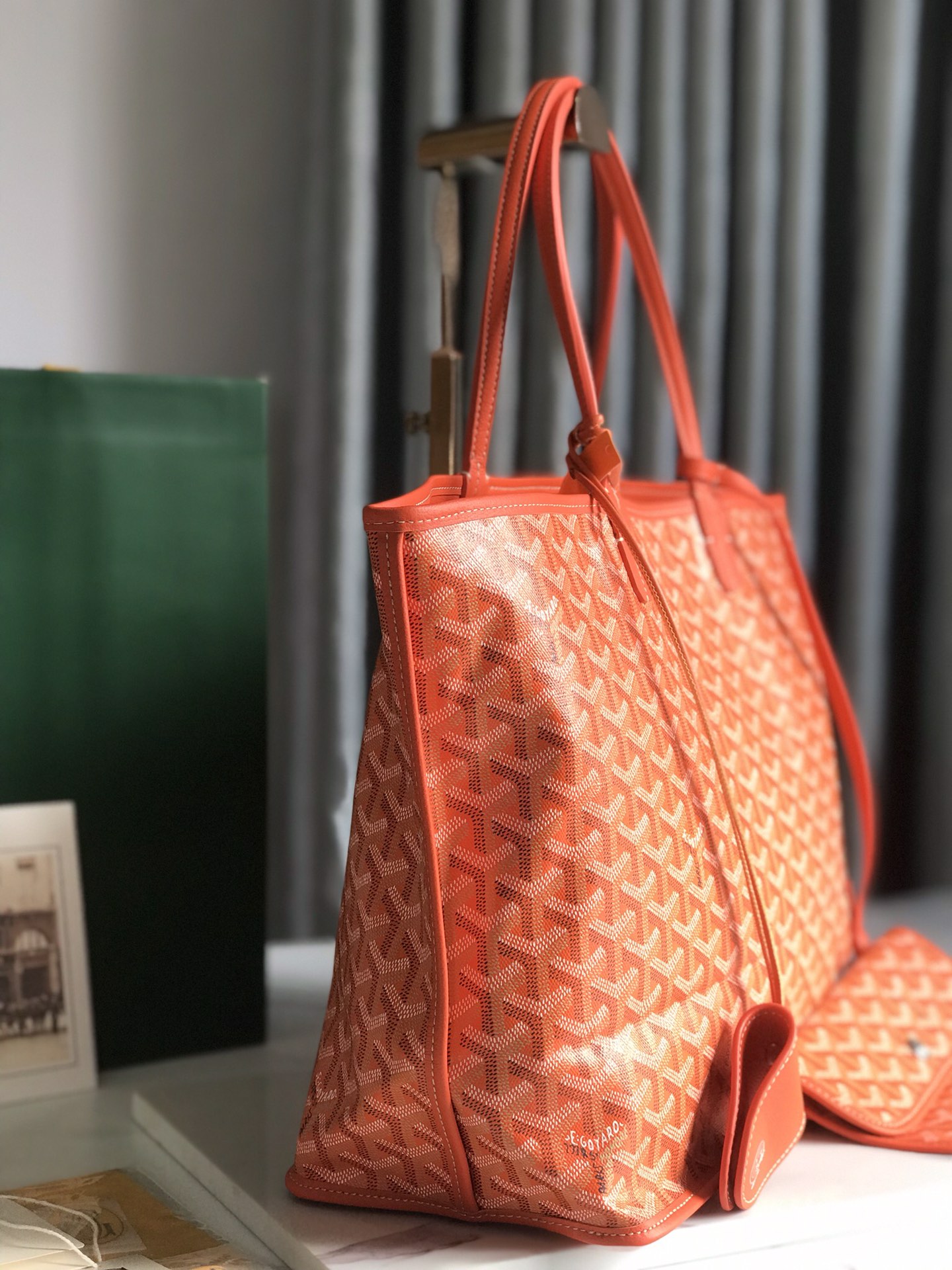 GOYARD Goyardine Saint Louis PM Orange 1368463 |