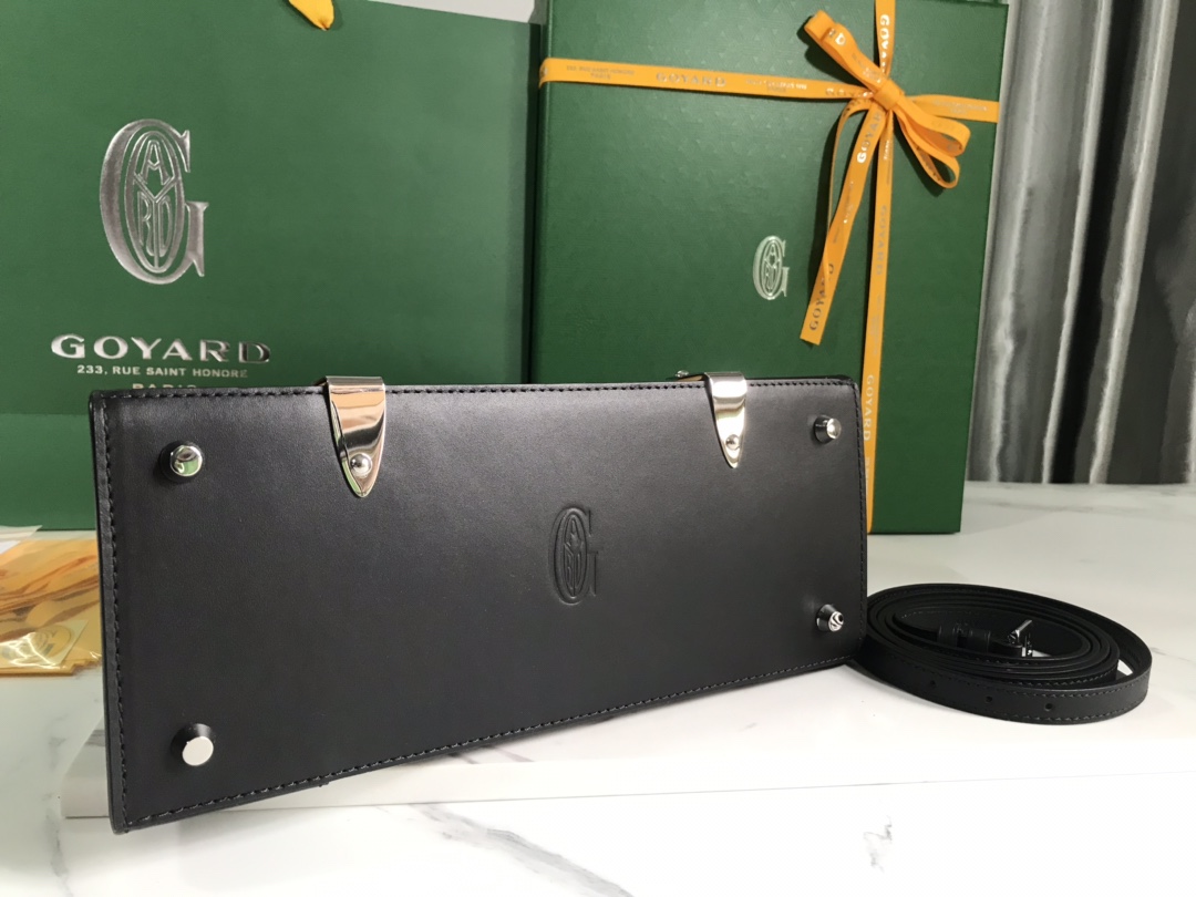 Goyard Saigon PM Bag Women's Handbag Black