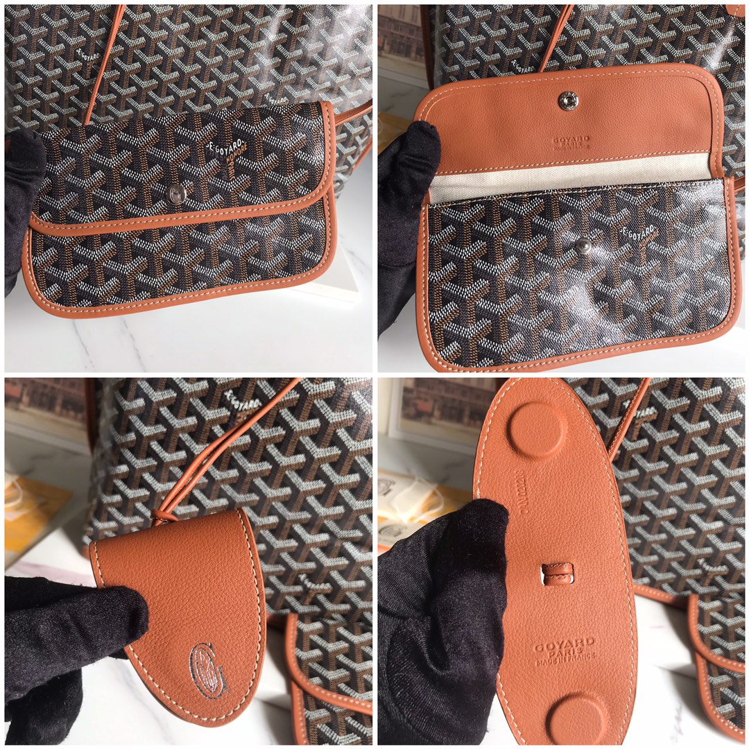 Goyard Pre-Owned 2018 St.Louis PM Tote Bag | black brown