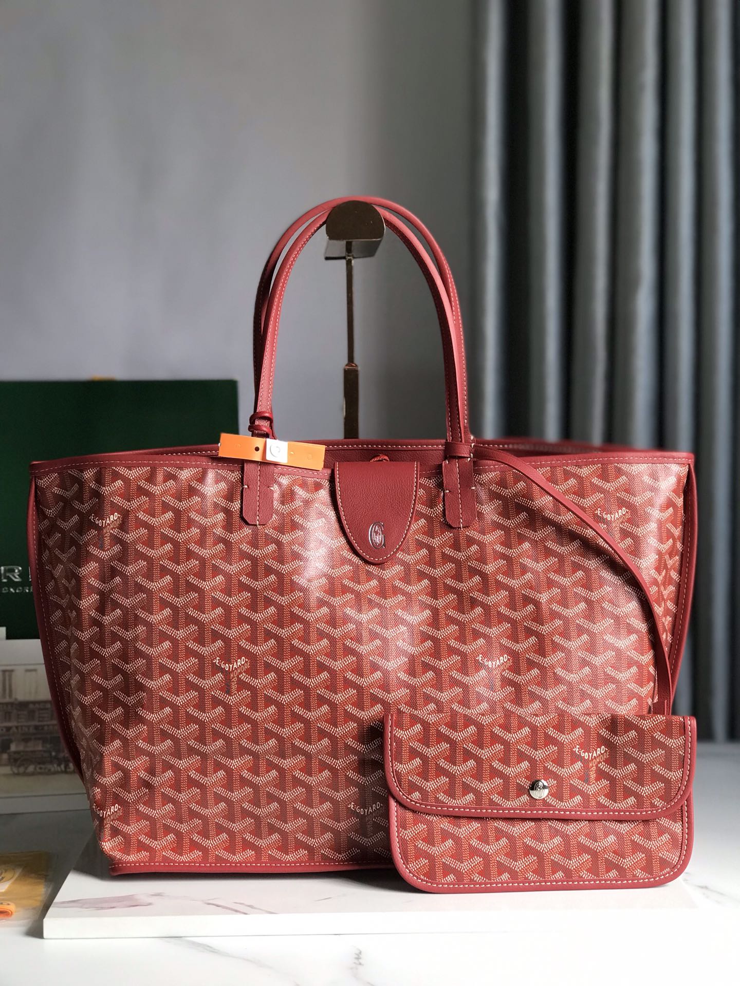 Goyard Pre-Owned 2018 St.Louis PM Tote Bag | Red