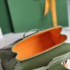 Goyard Women's Sac Saïgon Souple Mini BAG in Toile Goyardine & green