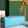 Goyard Mini Saïgon Souple Top Handle Bag With Palladium Hardware in blue sky