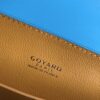Goyard Mini Saïgon Souple Top Handle Bag With Palladium Hardware in blue sky