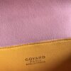 Goyard Mini Saïgon Souple Top Handle Bag With Palladium Hardware in Pink