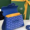 Goyard Blue Mini Goyardine Saigon Cloth Cloth ref.1091827 -