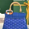 Goyard Blue Mini Goyardine Saigon Cloth Cloth ref.1091827 -