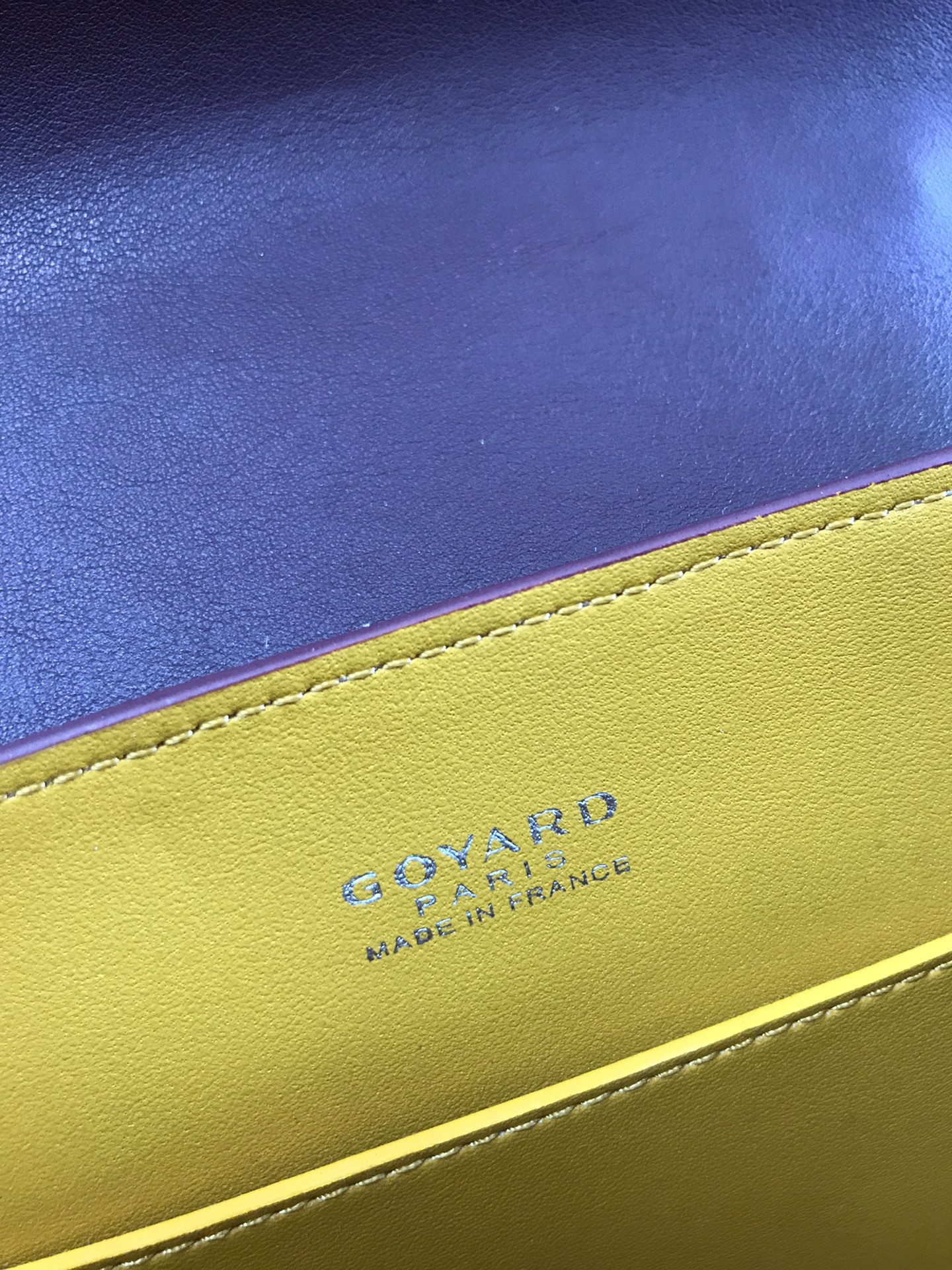 Goyard Burgundy Goyardine Saigon Mini Bag