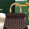 Goyard Burgundy Goyardine Saigon Mini Bag