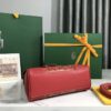Goyard Saigon Souple Mini Bag red Goyardine Canvas