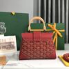 Goyard Saigon Souple Mini Bag red Goyardine Canvas