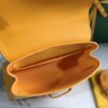 Goyard Saigon Souple Mini Bag yellow Goyardine Canvas