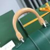 bag Goyard Women Sac Saïgon Souple Mini in Toile Goyardine & Chevroches Calfskin-Green