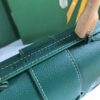 bag Goyard Women Sac Saïgon Souple Mini in Toile Goyardine & Chevroches Calfskin-Green