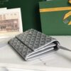 GOYARD Goyardine Varenne Continental Wallet gray