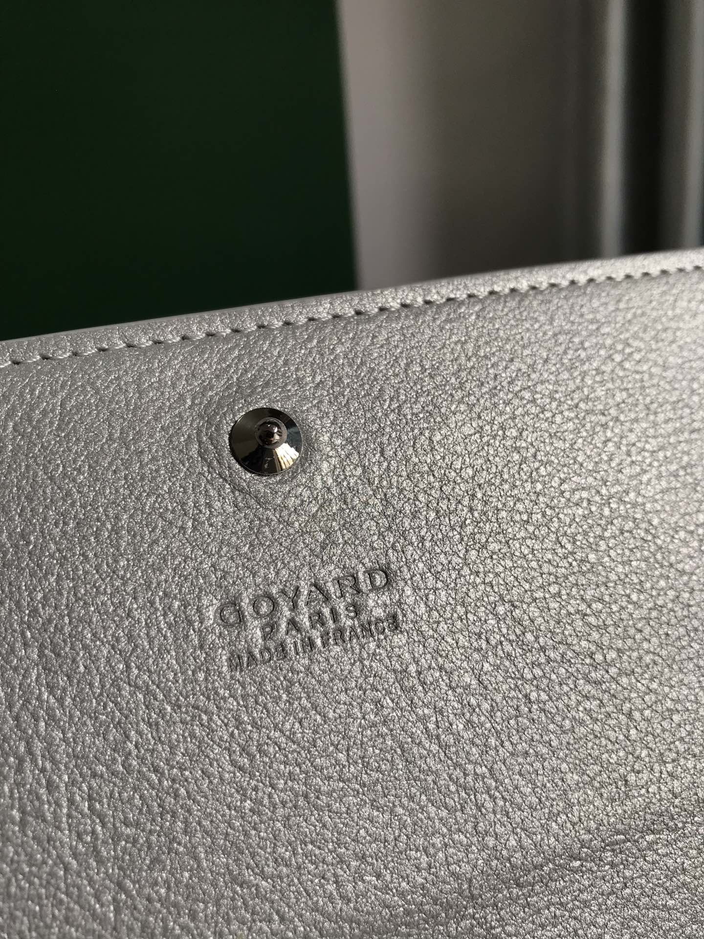 GOYARD Goyardine Varenne Continental Wallet gray
