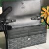 GOYARD Goyardine Varenne Continental Wallet black