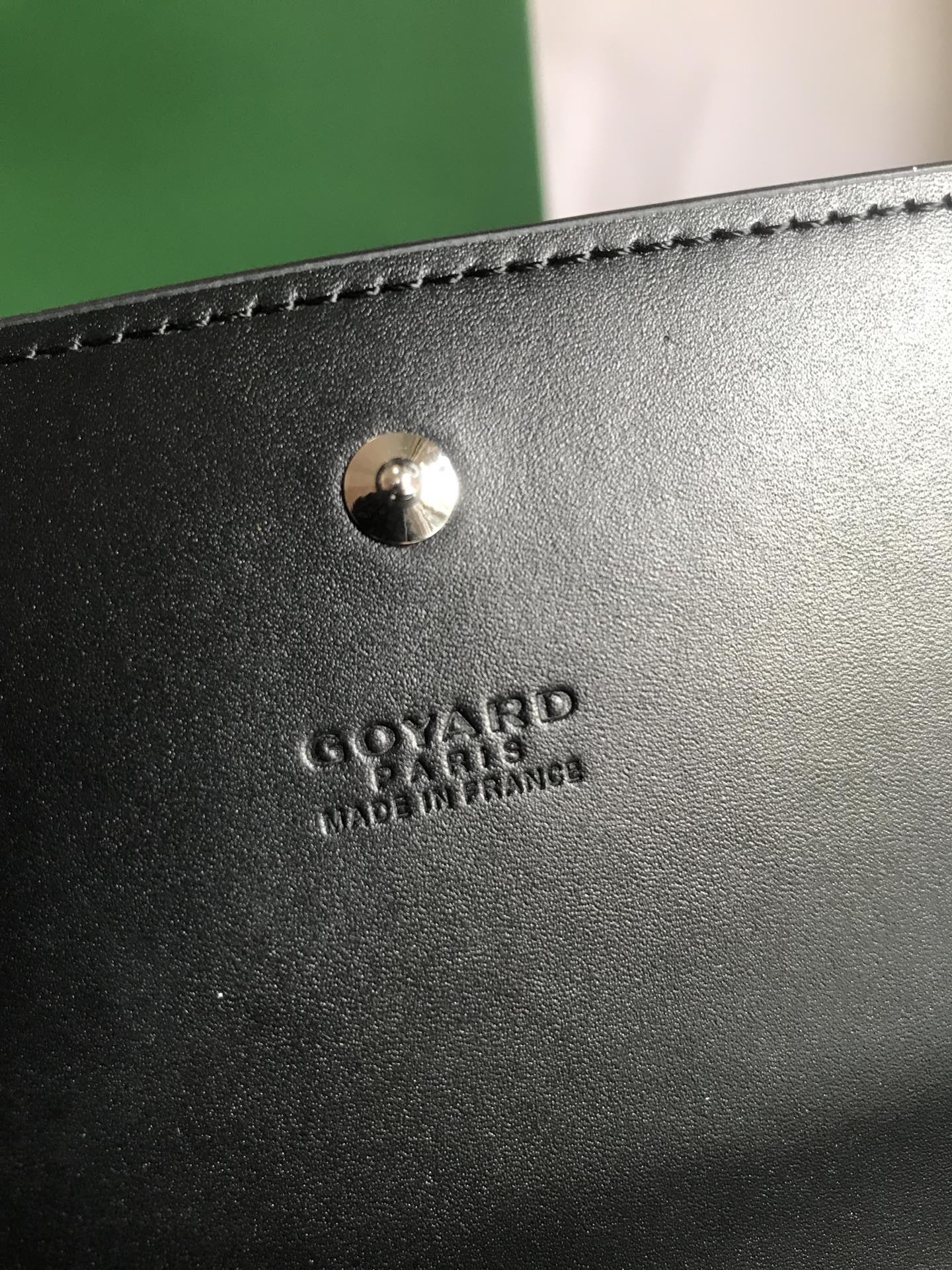 GOYARD Goyardine Varenne Continental Wallet black