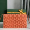 GOYARD Goyardine Varenne Continental Wallet orange
