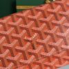 GOYARD Goyardine Varenne Continental Wallet orange