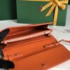 GOYARD Goyardine Varenne Continental Wallet orange