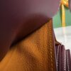 GOYARD Goyardine Varenne Continental Wallet Burgundy
