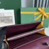 GOYARD Goyardine Varenne Continental Wallet Burgundy