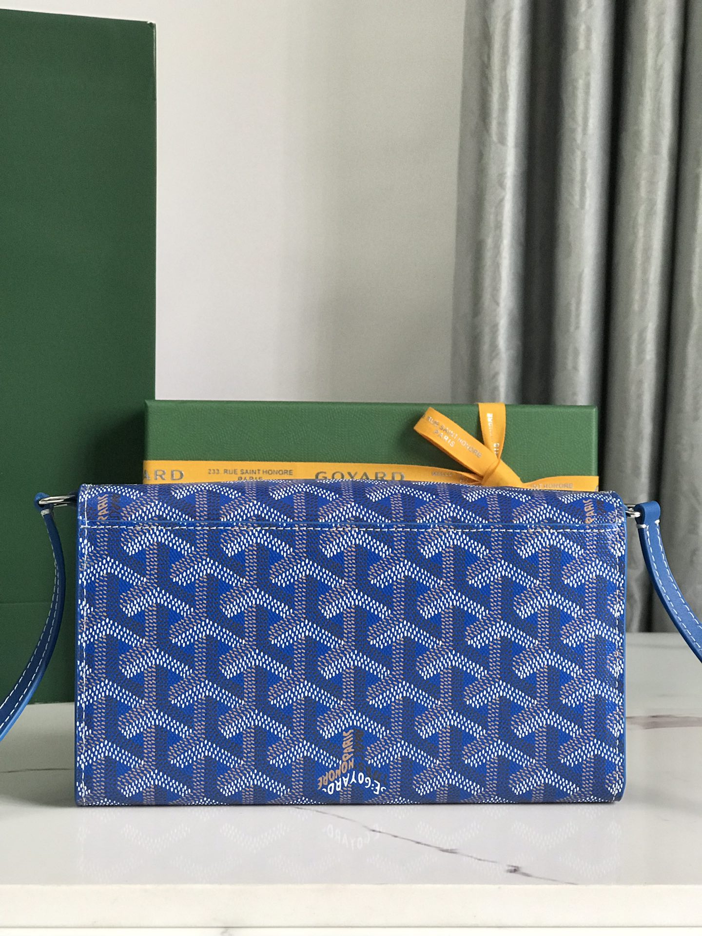 Goyard Goyardine Plumet - Blue Crossbody Bags,
