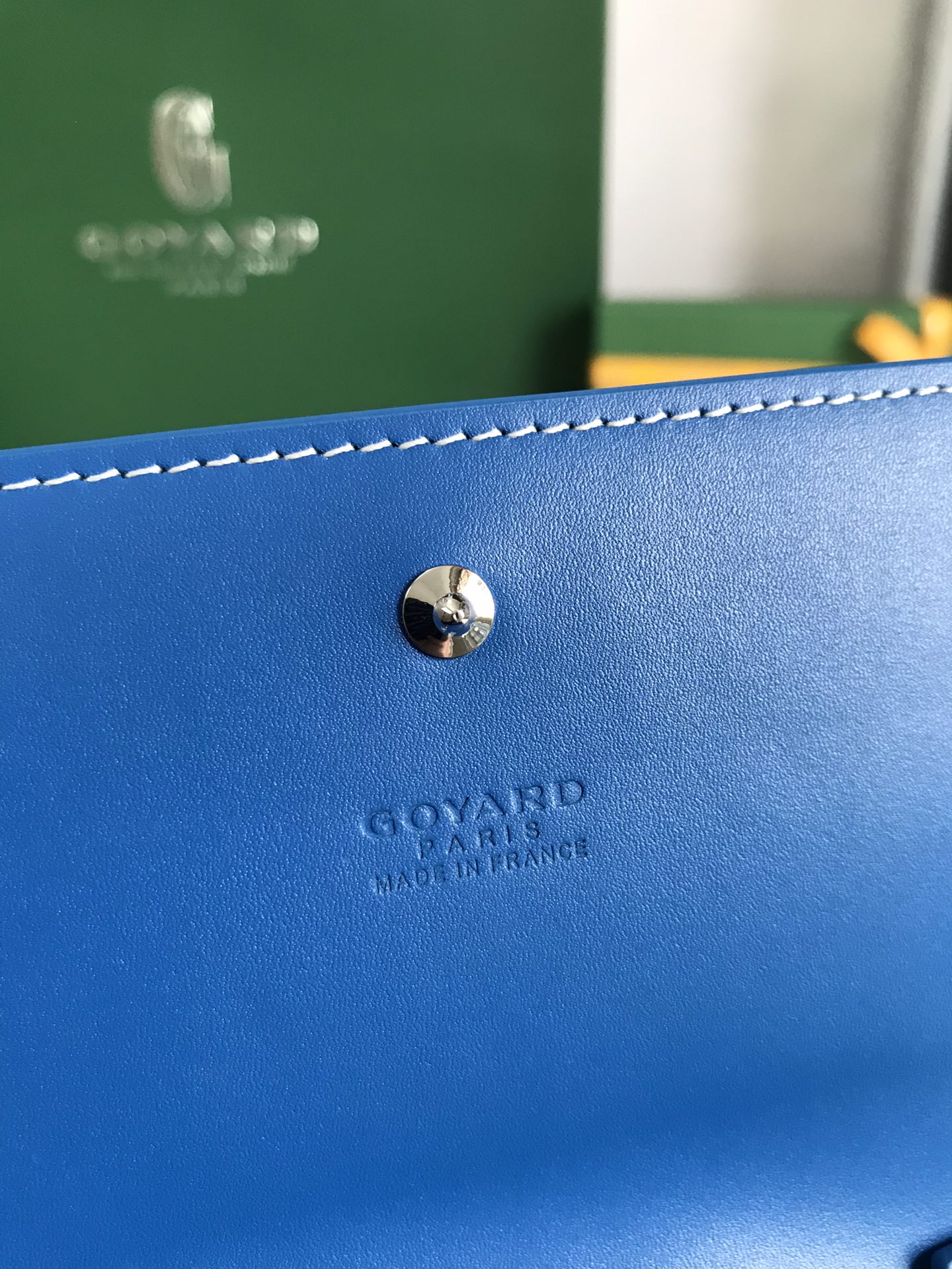 Goyard Goyardine Plumet - Blue Crossbody Bags,