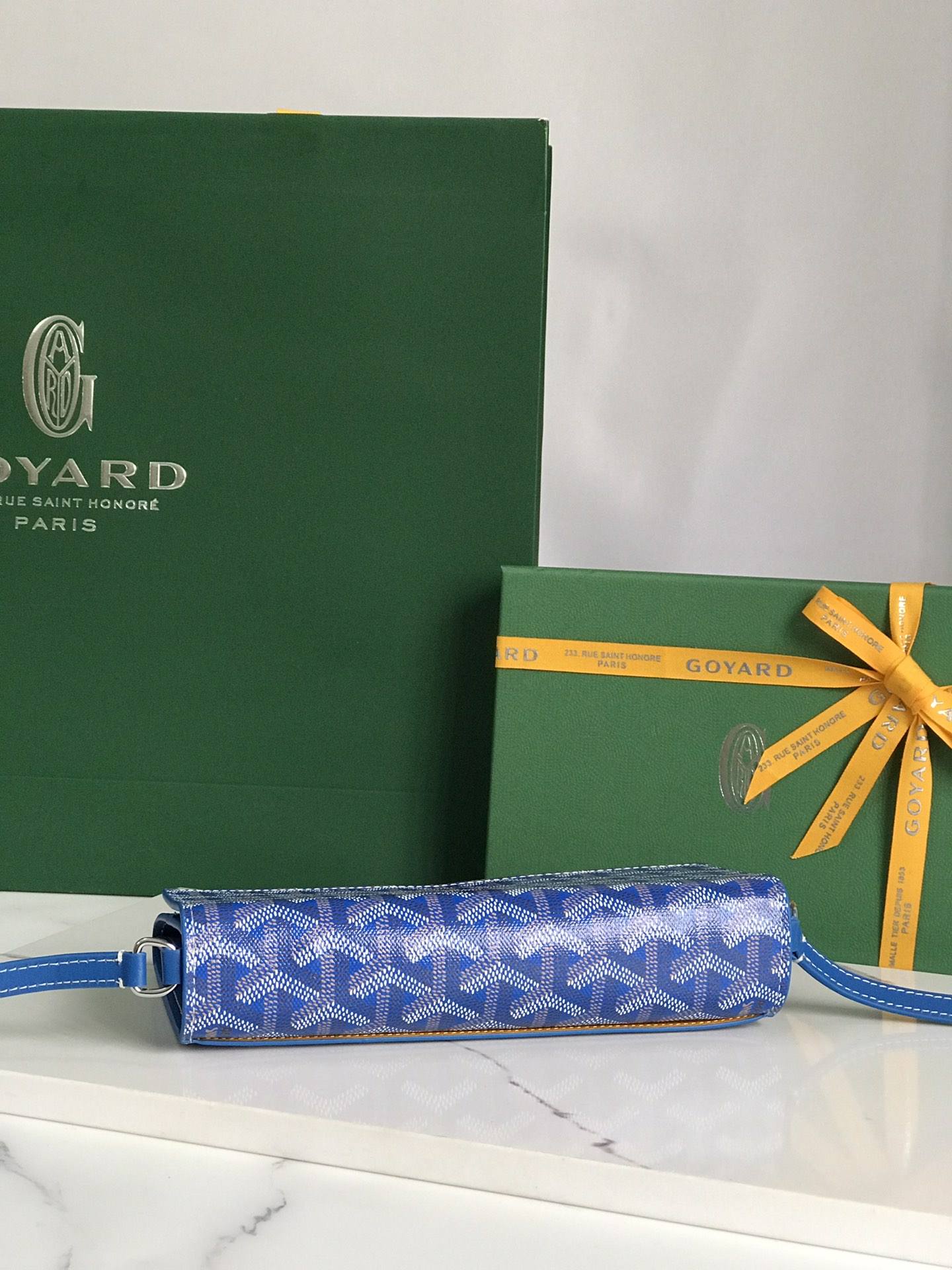 Goyard Goyardine Plumet - Blue Crossbody Bags,