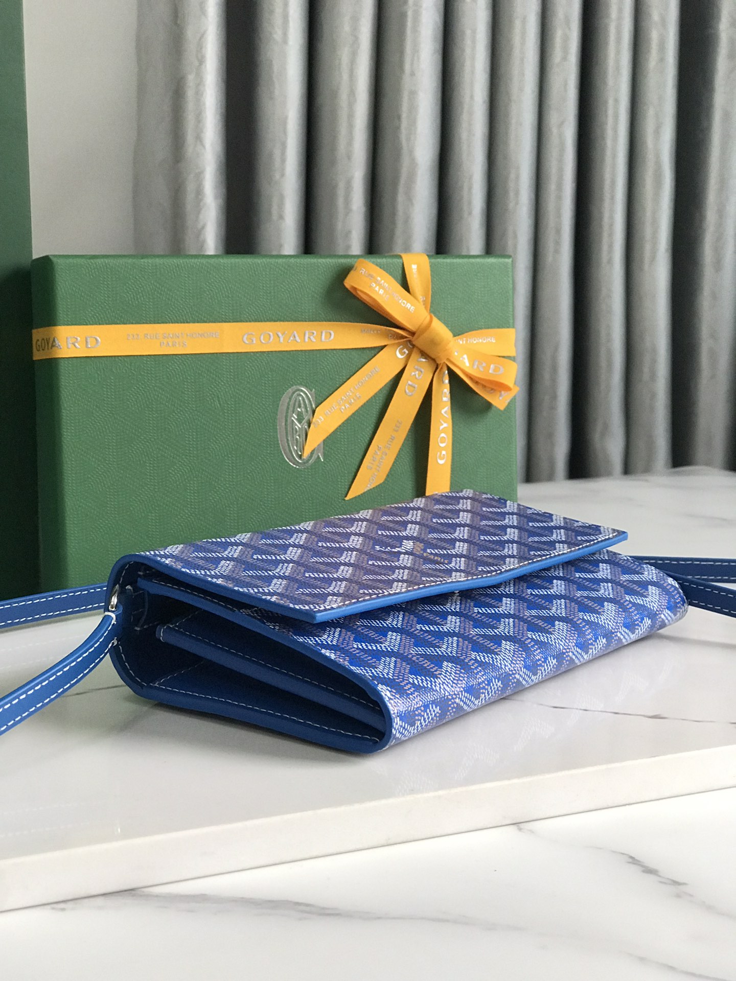 Goyard Goyardine Plumet - Blue Crossbody Bags,
