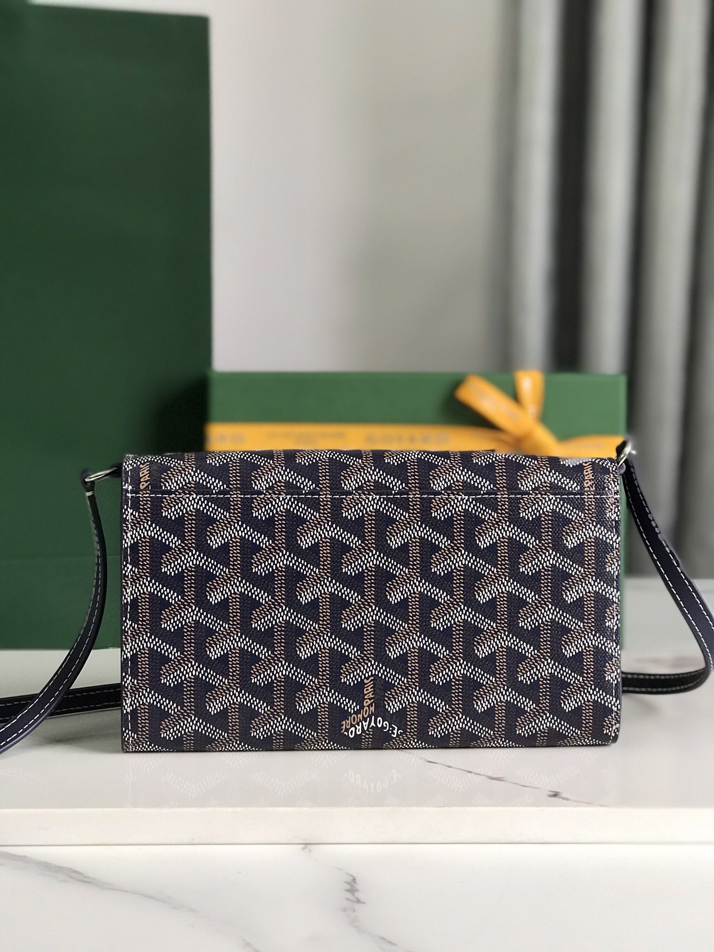 Goyard Goyardine Plumet - Brown Crossbody Bags,