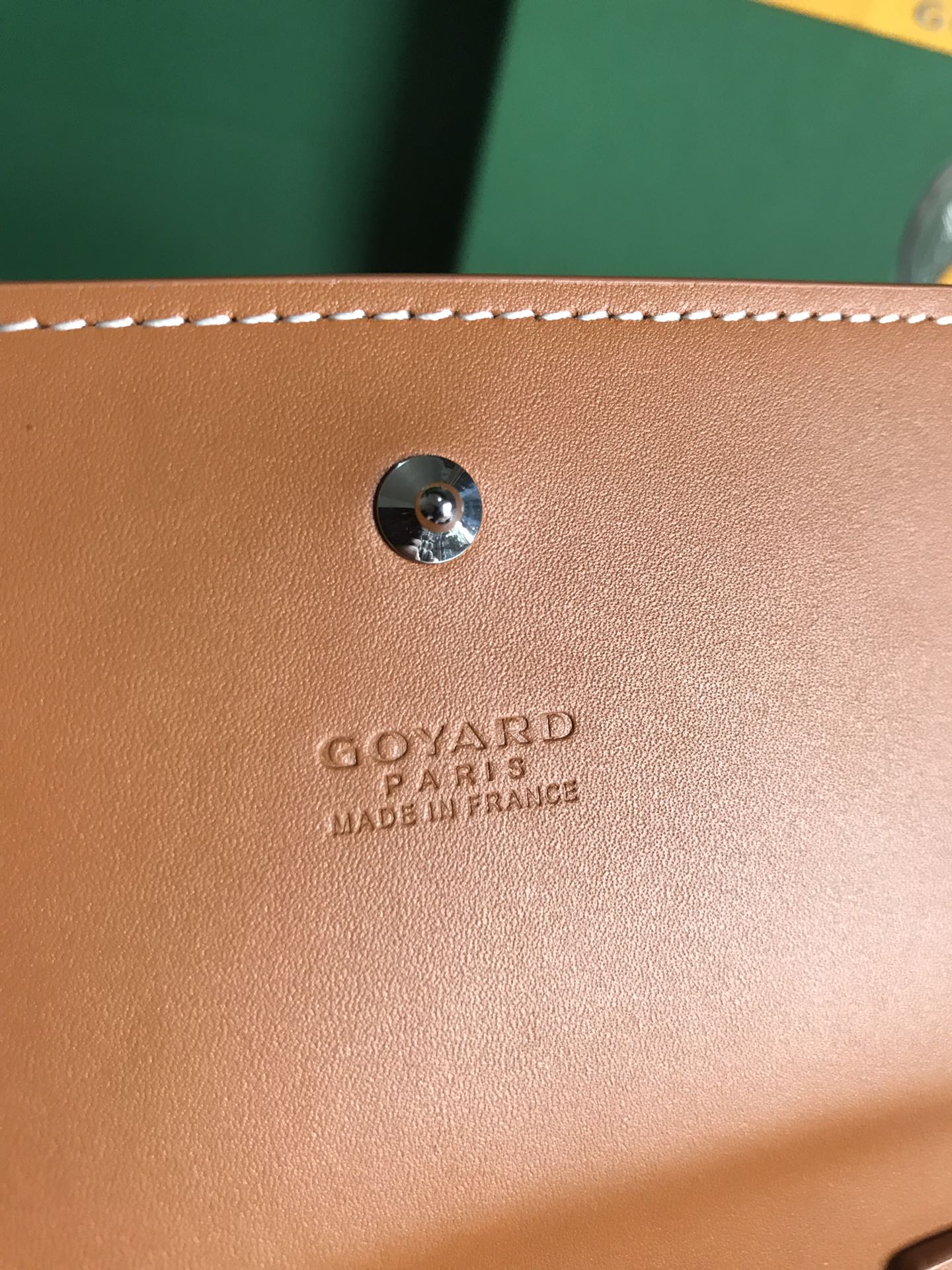 Goyard Black Goyardine Varene Continental Wallet with Strap Leather ref.939649