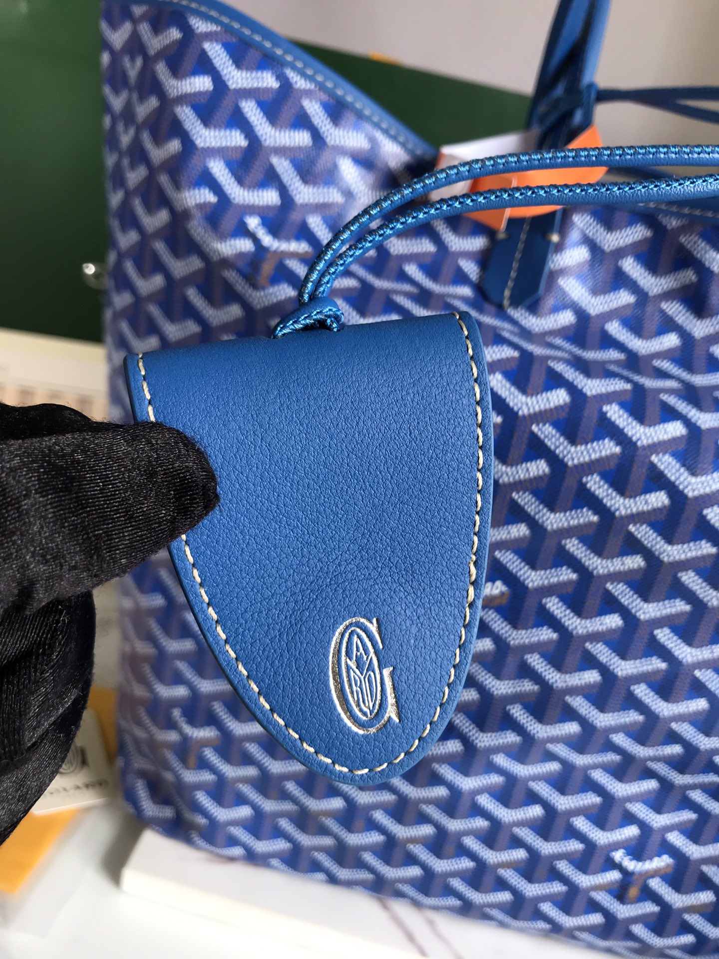 GOYARD Goyardine Saint Louis PM blue