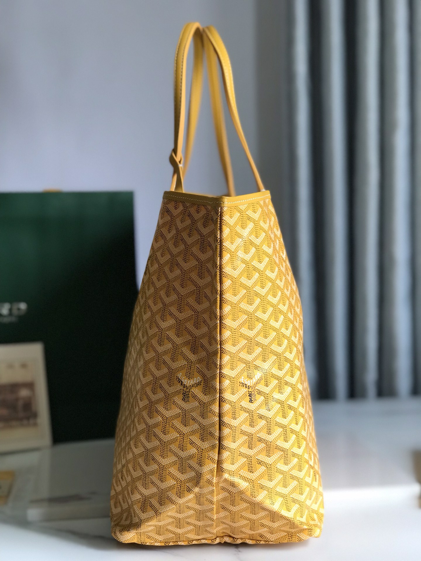 GOYARD Goyardine Saint Louis PM yellow