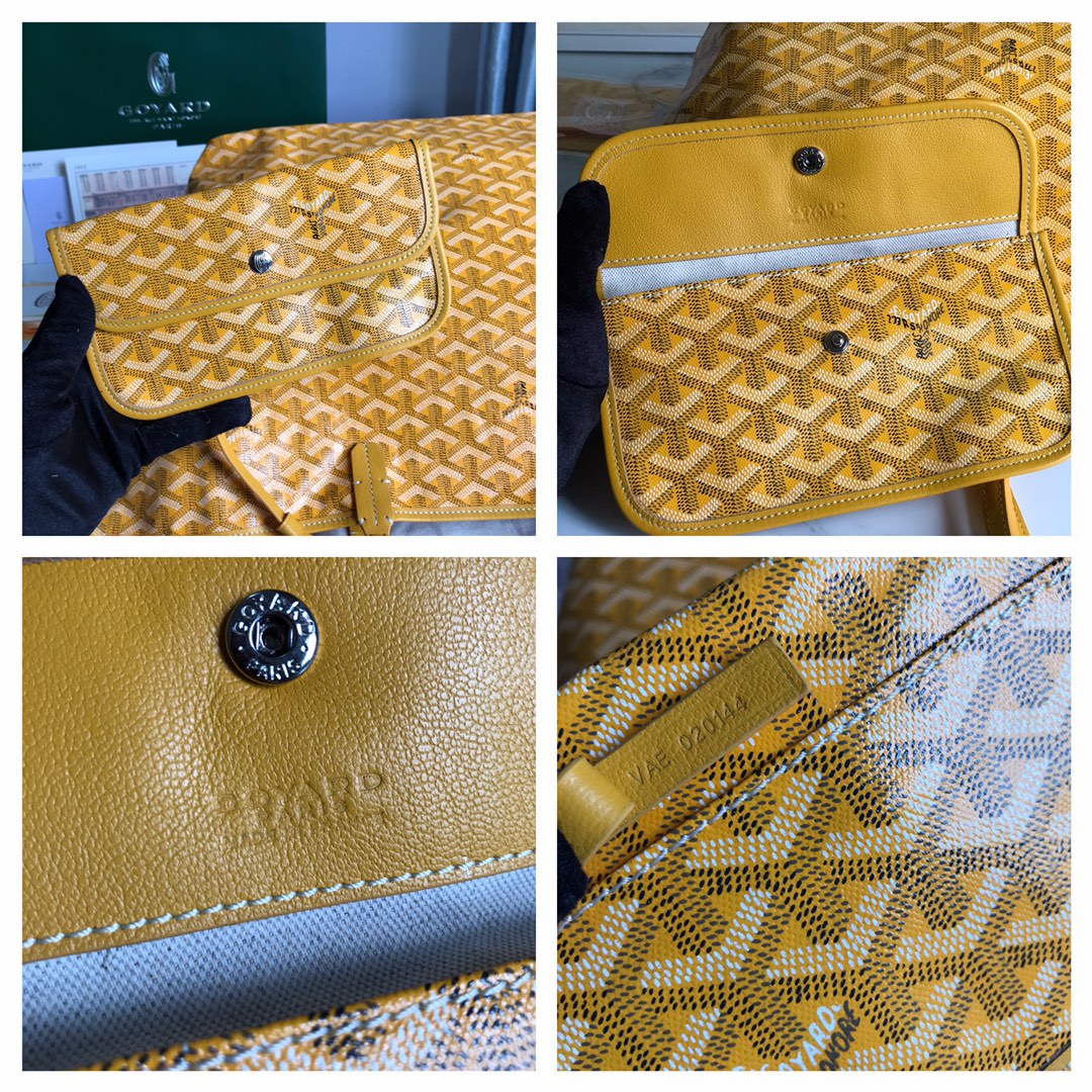GOYARD Goyardine Saint Louis PM yellow
