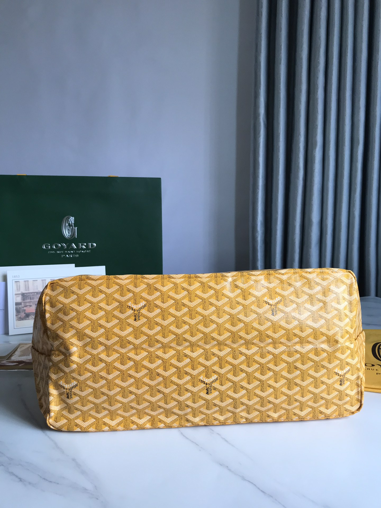 GOYARD Goyardine Saint Louis PM yellow