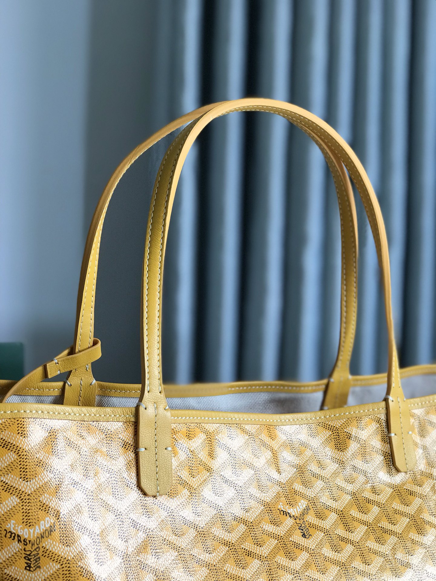 GOYARD Goyardine Saint Louis PM yellow