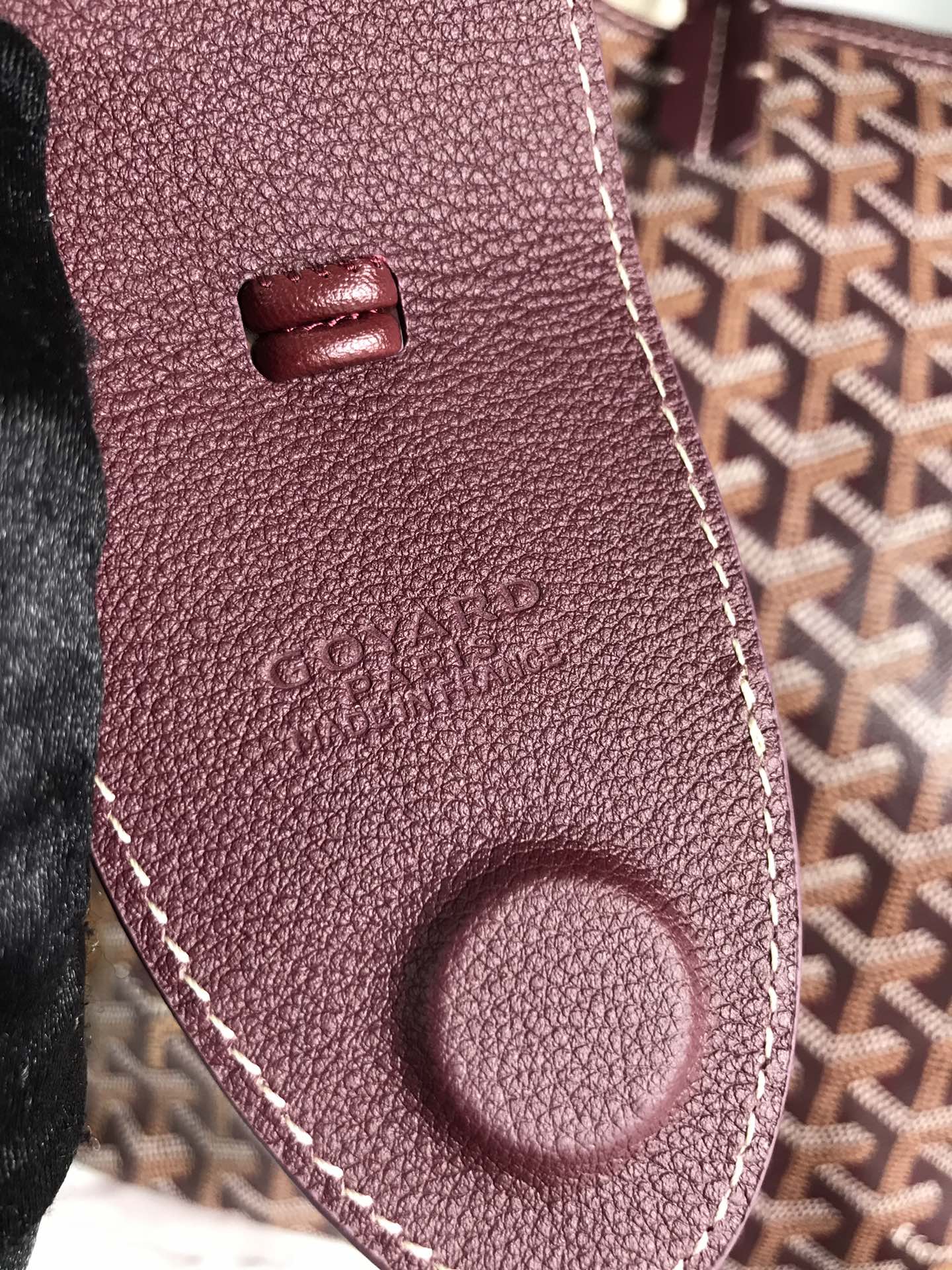 GOYARD Goyardine Saint Louis PM  Burgundy
