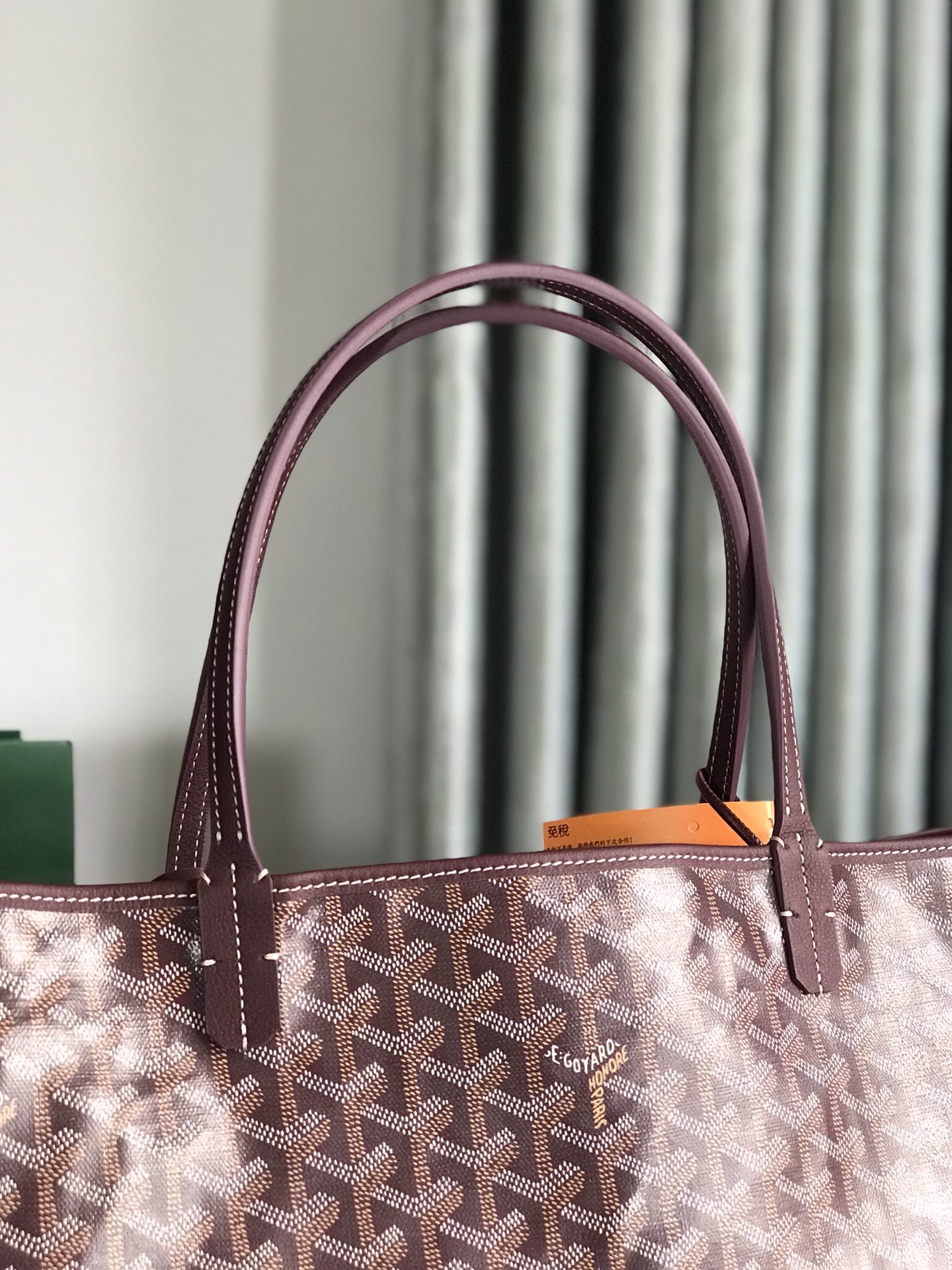 GOYARD Goyardine Saint Louis PM  Burgundy