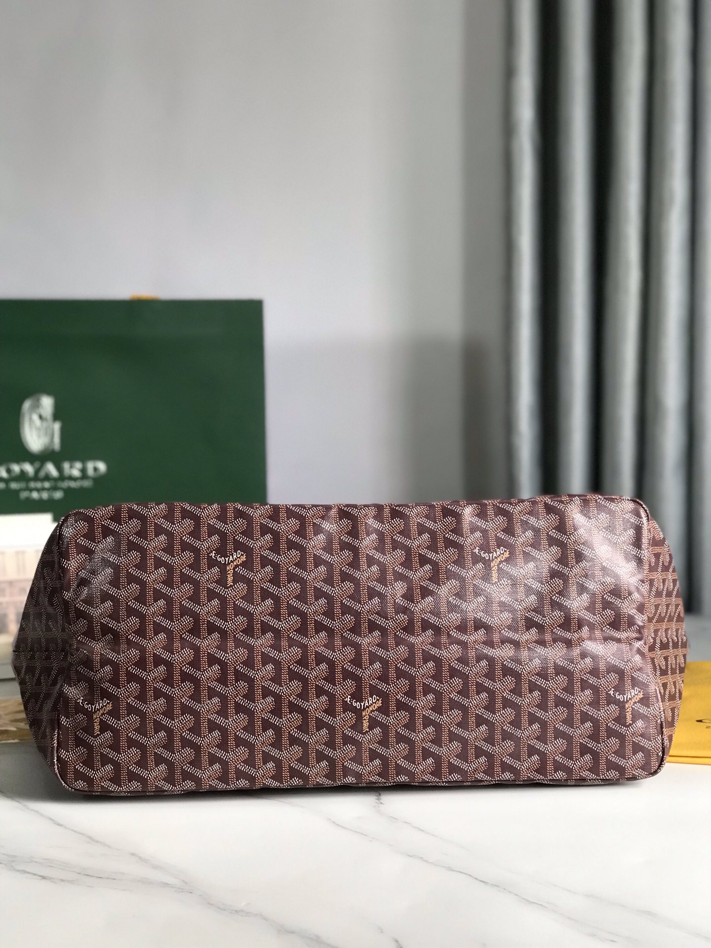 GOYARD Goyardine Saint Louis PM  Burgundy