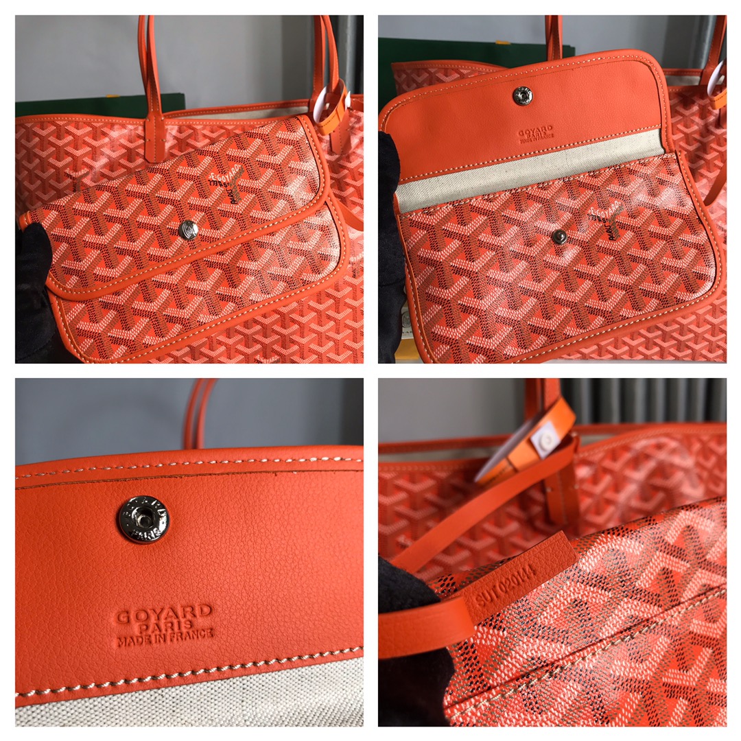 GOYARD Goyardine Saint Louis PM orange 1370123