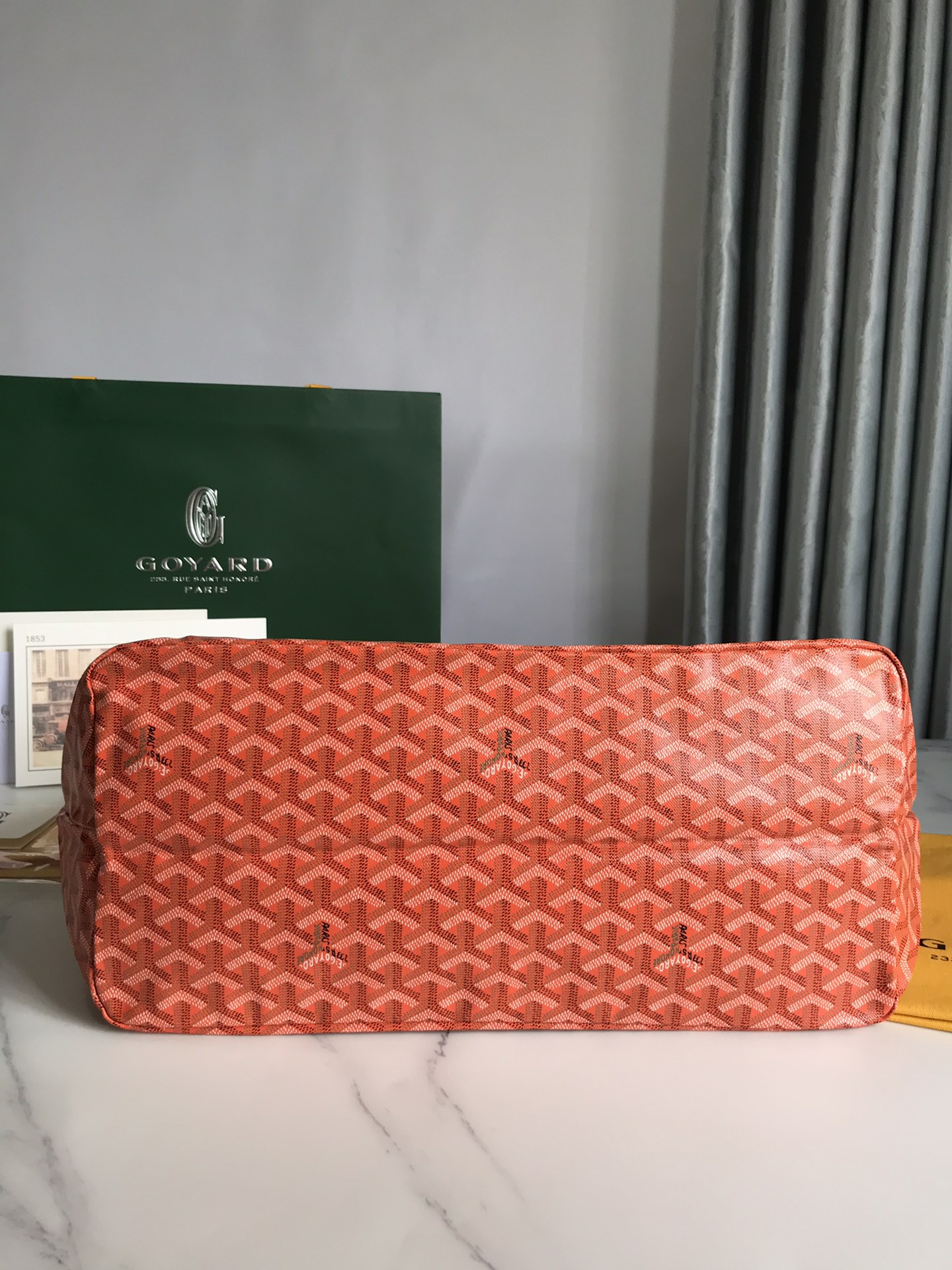 GOYARD Goyardine Saint Louis PM orange 1370123