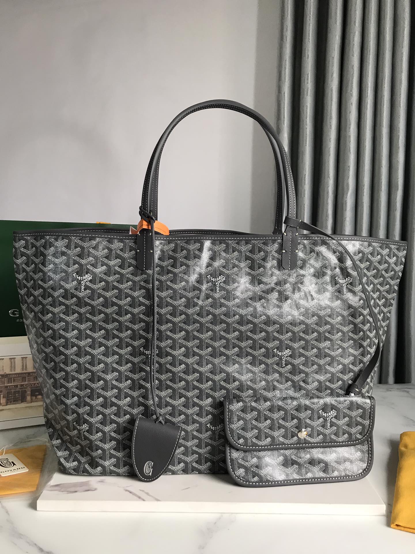 GOYARD Goyardine Saint Louis PM black1370123