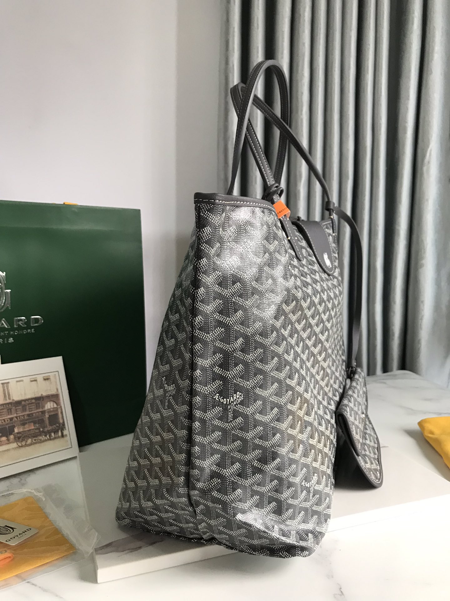 GOYARD Goyardine Saint Louis PM black1370123