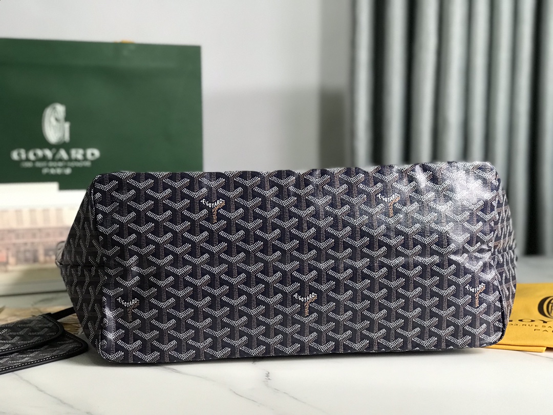 GOYARD Goyardine Saint Louis PM black brown1370123