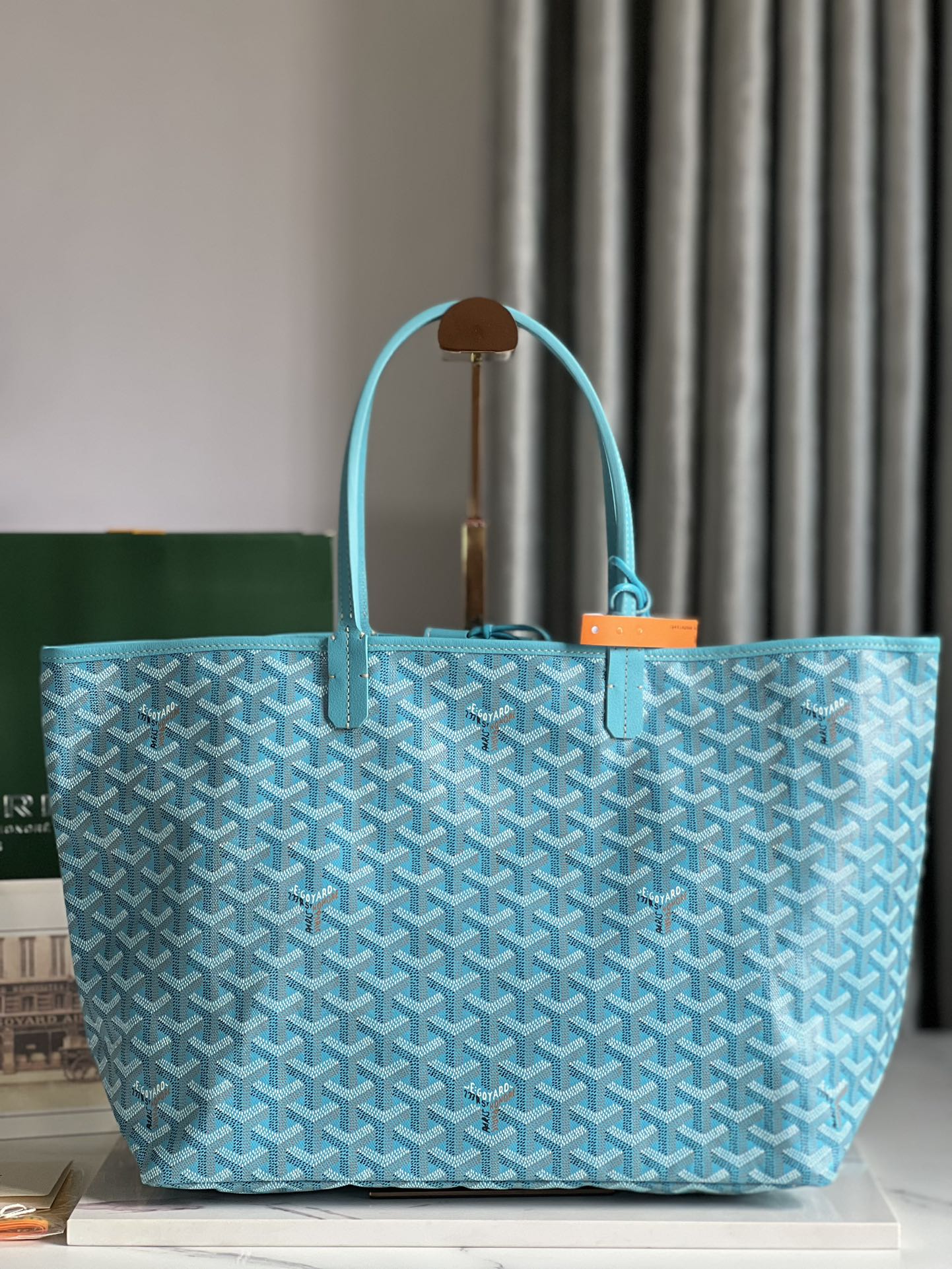 GOYARD Goyardine Saint Louis PM blue 1370123