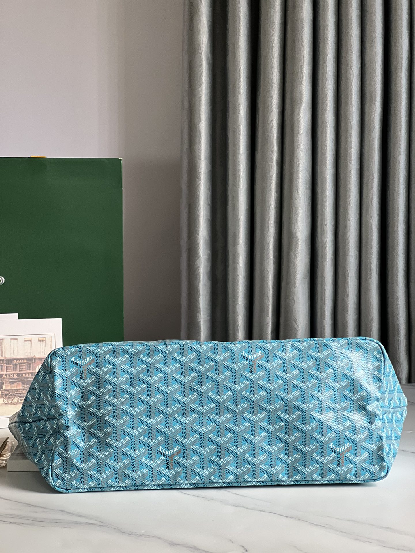 GOYARD Goyardine Saint Louis PM blue 1370123